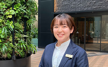 Ms. Miu Matsusaki Front Desk Receptionist Rooms Division