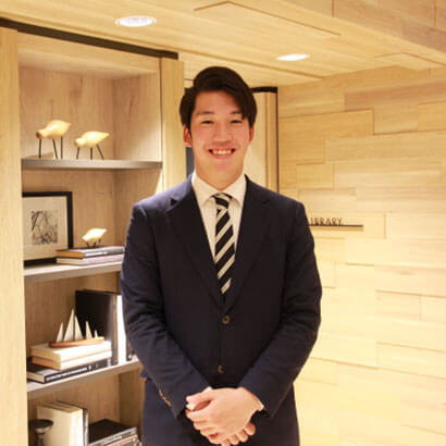 Mr. Taisuke Kitabayashi Sales Division Sales & Marketing Department Oriental Hotel Fukuoka Hakata Station 4th-year employee