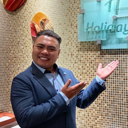 Mr. Shrestha Surendra Kumar Front Desk Reception, Rooms Division Holiday Inn Osaka Namba 2nd-year employee